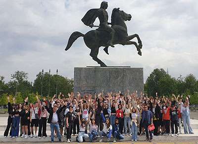 Τριήμερη εκπαιδευτική εκδρομή της Γ’ τάξης στη Θεσσαλονίκη.